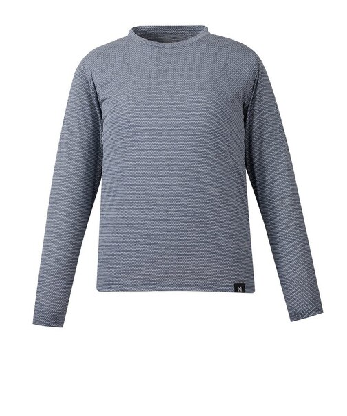 ミレー（Millet）長袖Tシャツ ロンT ヘザーメッシュ クルー MIV02205-N7317