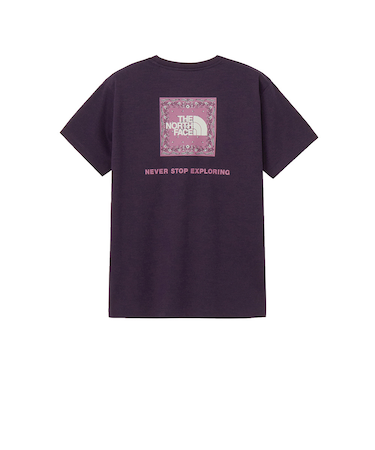 ザ・ノース・フェイス（THE NORTH FACE）半袖Tシャツ ショートスリーブ バンダナスクエアロゴティー NTW32446 ED