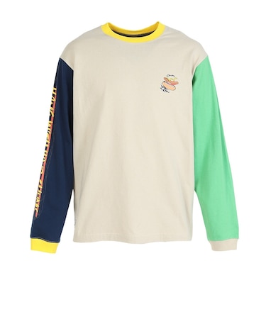 チャムス（CHUMS）長袖 HWYCホットドッグ ロングスリーブ Tシャツ CH01-2731-C086