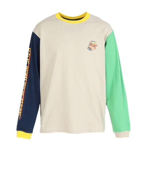 チャムス（CHUMS）長袖 HWYCホットドッグ ロングスリーブ Tシャツ CH01-2731-C086