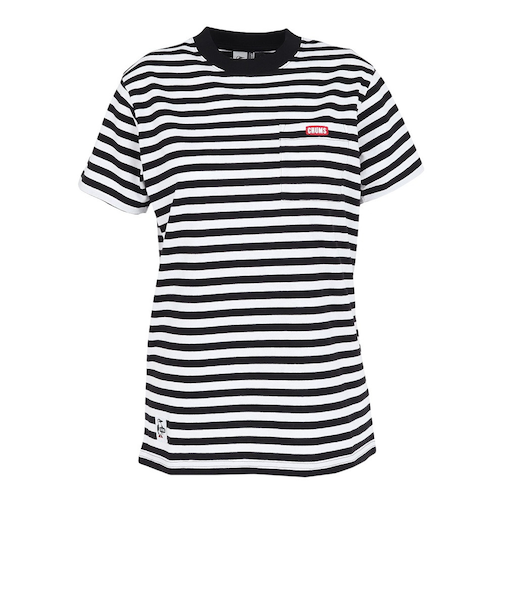 チャムス（CHUMS）LB ロゴ ポケット Glow 半袖Tシャツ CH11-2829-W049