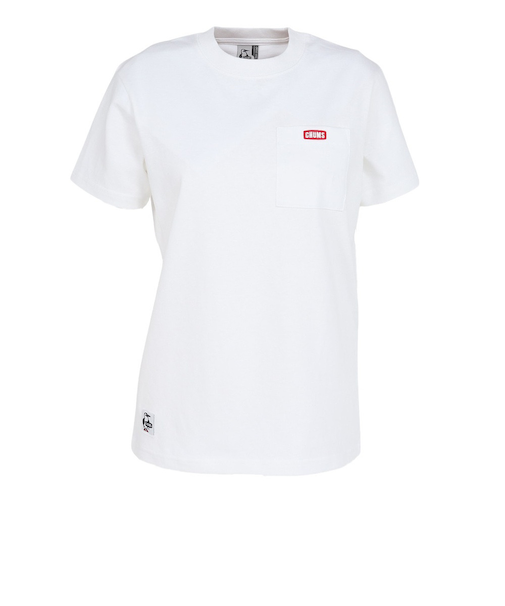 チャムス（CHUMS）LB ロゴ ポケット Glow 半袖Tシャツ CH11-2829-W001