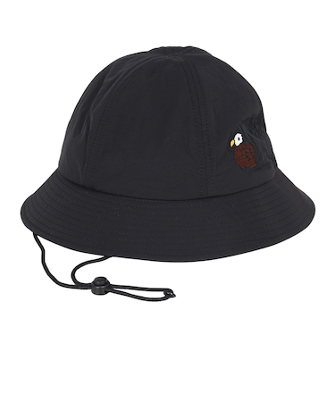 ホールアース（Whole Earth）帽子 ハット トレッキング 登山 親子ハット WE2VDZ87 BLK