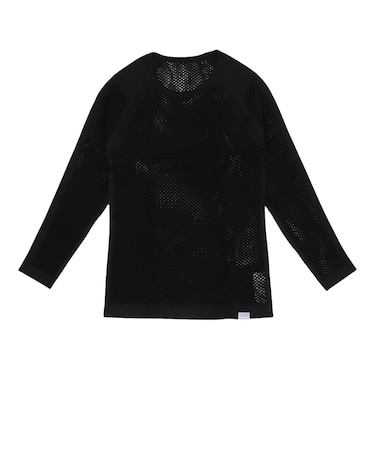 長袖アンダー シャツ PPメッシュ RE26SUK5610062 BLK