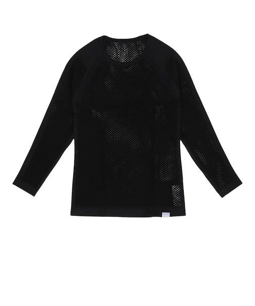 長袖アンダー シャツ PPメッシュ RE26SUK5610062 BLK