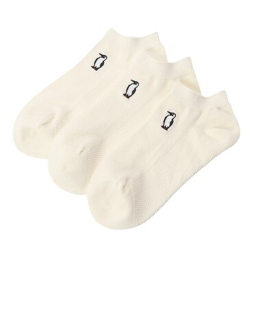 チャムス（CHUMS）3足組 ブービーアンクルソックス CH06-1143-W004