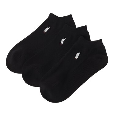 チャムス（CHUMS）3足組 デイリーブービーアンクルソックス CH06-1143-K001