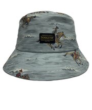 ペンドルトン（PENDLETON）帽子 ハット トレッキング 登山 ECOPET プリント PDT-000-261012 BLU