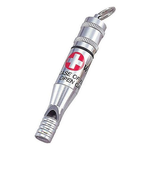 エイアンドエフ（A&F）IDホイッスル 800016 シルバー 防水