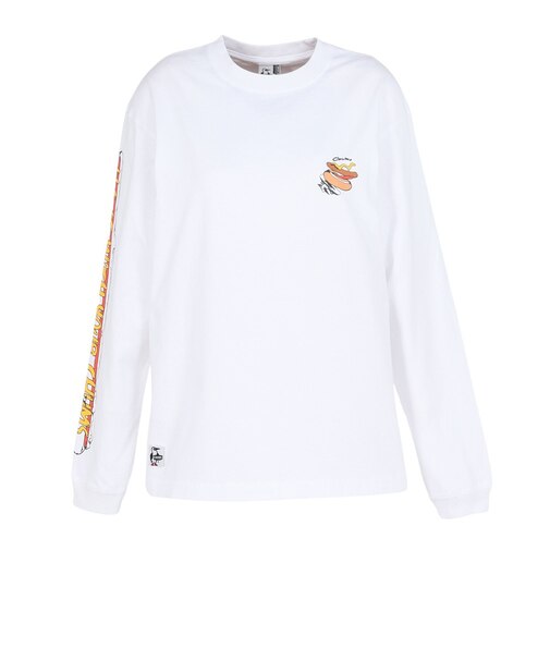 チャムス（CHUMS）HWYCホットドッグロングスリーブTシャツ CH11-2731-W001