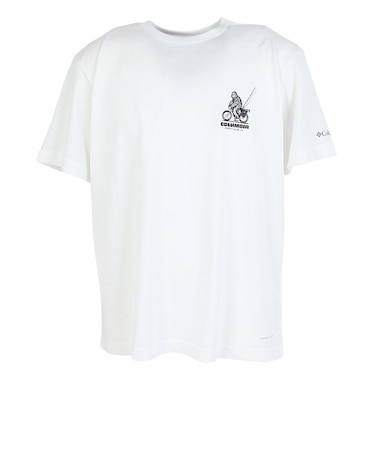 コロンビア(Columbia)半袖Tシャツ シダートレイルバックグラフィック AJ3185 103