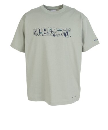 コロンビア（Columbia）半袖Tシャツ ヤハラフォレストグラフィック PG5174 349