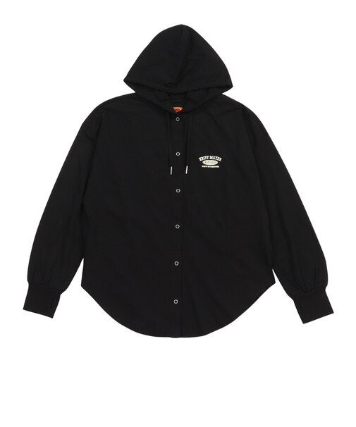 クリフメイヤー（KRIFF MAYER）UVカットさらボタンパーカー W2537817:19:BLACK
