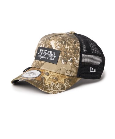 ニューエラ（NEW ERA）帽子 9FORTY A-Frame トラッカー ループ Angler's Club Ripple Logo 14774380