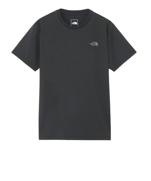 ザ・ノース・フェイス（THE NORTH FACE）Tシャツ 半袖 BANDANA SQ LG スクエアロゴ NTW32446 黒 ブラック