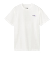 ザ・ノース・フェイス（THE NORTH FACE）Tシャツ 半袖 BANDANA SQ LG スクエアロゴ NTW32446 白 ホワイト