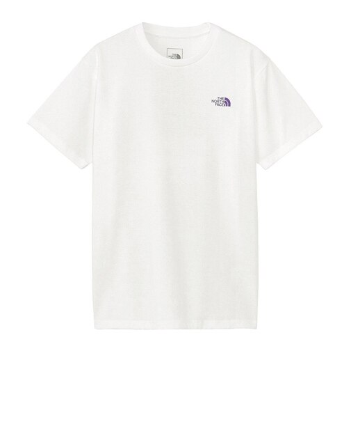 ザ・ノース・フェイス（THE NORTH FACE）Tシャツ 半袖 BANDANA SQ LG スクエアロゴ NTW32446 白 ホワイト