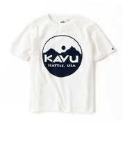 サークルロゴ Tシャツ ホワイト 19821827 WHT