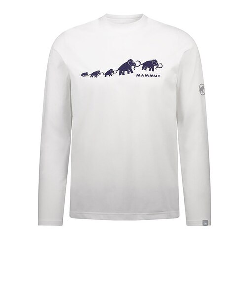 マムート(MAMMUT)長袖Tシャツ ロンT QD ロゴ プリント ロングスリーブ Tシャツ 1016-01030-00714