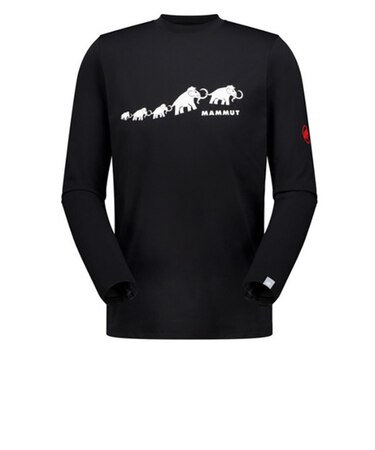 マムート（MAMMUT）長袖Tシャツ ロンT QD ロゴ プリント ロングスリーブ Tシャツ 1016-01030-00710