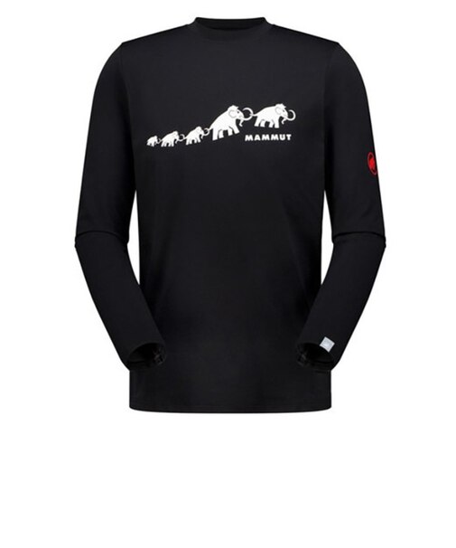 マムート（MAMMUT）長袖Tシャツ ロンT QD ロゴ プリント ロングスリーブ Tシャツ 1016-01030-00710