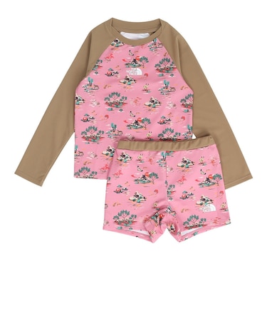 ザ・ノース・フェイス（THE NORTH FACE）ジュニア ウォーターウェア 上下セット NTT12562 CK