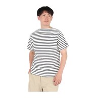 ヘリーハンセン（HELLY HANSEN）ショートスリーブ マリンボーダーTシャツ HH62511 OD ホワイト×ネイビー