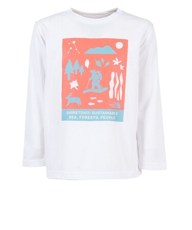 ザ・ノース・フェイス（THE NORTH FACE）ジュニア 長袖 ロングスリーブ シレトコトコティー SHIRETOKO TOKO T NTT82530ST…