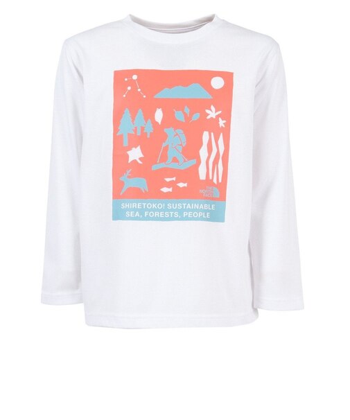 ザ・ノース・フェイス（THE NORTH FACE）ジュニア 長袖 ロングスリーブ シレトコトコティー SHIRETOKO TOKO T NTT82530ST…