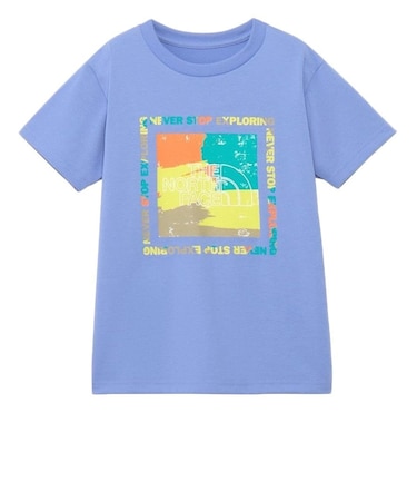 ザ・ノース・フェイス（THE NORTH FACE）ジュニア ショートスリーブ ゲットモテッドグラフィック 半袖Tシャツ NTJ32575 VB 速乾