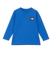 ザ・ノース・フェイス（THE NORTH FACE）トドラー ロングスリーブ スモールスクエアロゴ 長袖Tシャツ NTT32531 HB