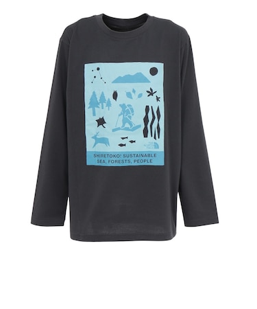 ザ・ノース・フェイス（THE NORTH FACE）ジュニア 長袖Tシャツ シレトコトコ NTJ82530ST AG