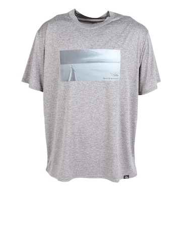 POLEWARDS（POLEWARDS）半袖Tシャツ The PathofLife PW2VDZ16 GRY