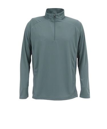 AURO TECH ハーフジップ ベースレイヤーカットソー RE26SES5610003 DBLU