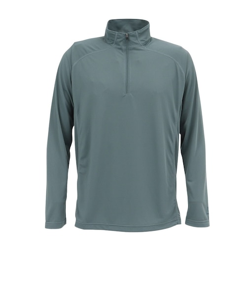 AURO TECH ハーフジップ ベースレイヤーカットソー RE26SES5610003 DBLU