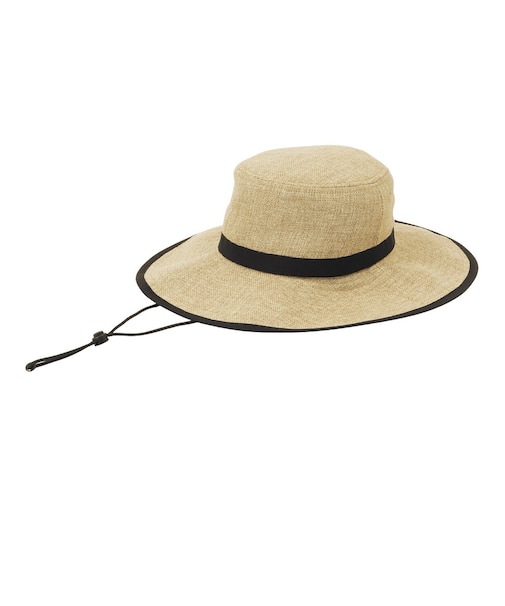 ホールアース（Whole Earth）帽子 ハット トレッキング 登山 ポリエステル シートハット WE2VDZ83 BEG