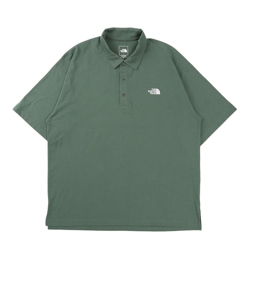 ザ・ノース・フェイス（THE NORTH FACE）半袖Tシャツ フラッシュドライ コットン 半袖ポロシャツ NT22530 DG