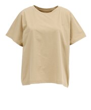 ホールアース（Whole Earth）半袖 ドルマンTシャツ WE2VDZ78 BEG