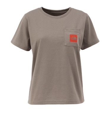 ザ・ノース・フェイス(THE NORTH FACE)半袖Tシャツ ショートスリーブ スクエアロゴ ポケットTシャツ NTW82541 MR-V