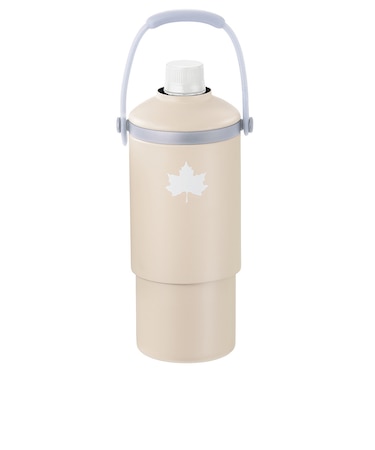 ロゴス（LOGOS）水筒 ボトル マグ ペットボトルシリンダ ベージュ 81287643