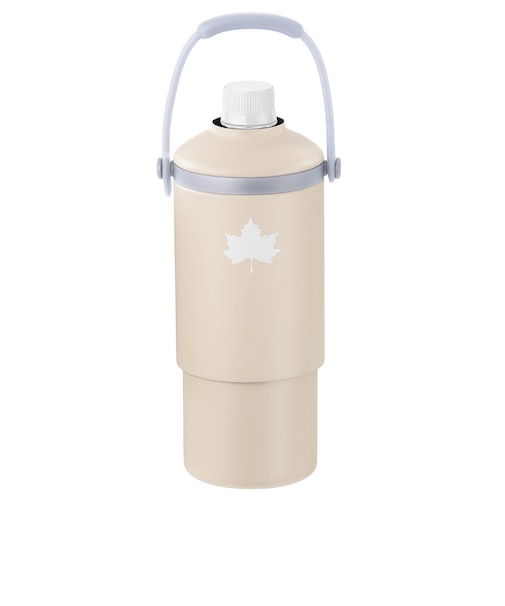 ロゴス（LOGOS）水筒 ボトル マグ ペットボトルシリンダ ベージュ 81287643