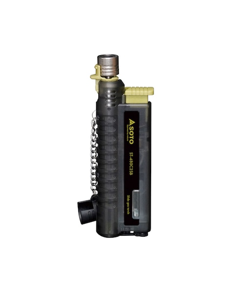 ソト（SOTO）トーチバーナー キャンプ スライドガストーチ スケルトンブラック ST-480C2SB