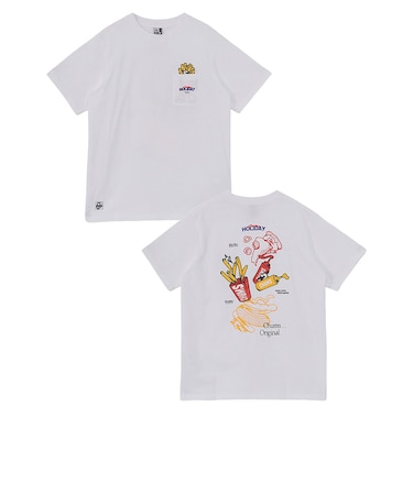 チャムス（CHUMS）アンチバグファストフードポケットTシャツ CH01-2715-W001