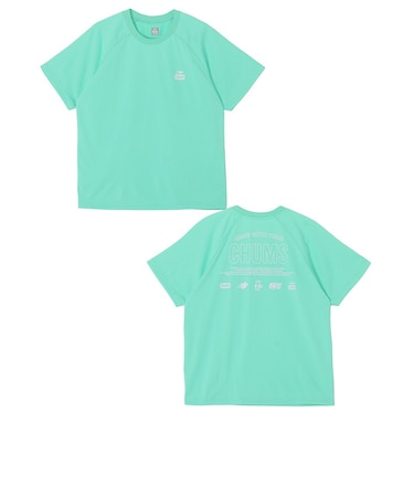 チャムス（CHUMS）エアトレイルチャムススポーツTシャツ CH01-2707-M055
