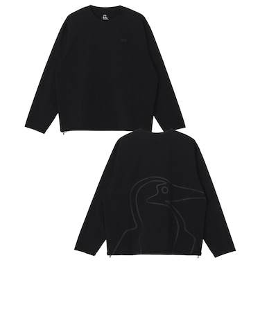 チャムス（CHUMS）スプラッシュビッグブービーロングスリーブTシャツ CH01-2766-K001