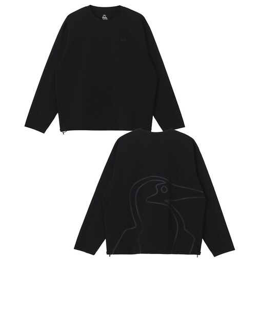 チャムス（CHUMS）スプラッシュビッグブービーロングスリーブTシャツ CH01-2766-K001