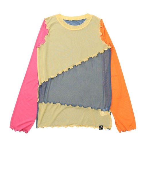 ゴースローキャラバン（GOSLOWCARAVAN）シースルー 長袖Tシャツ 360208 CRZ1