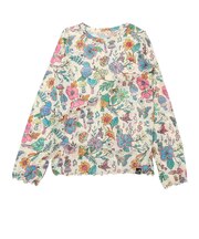 ゴースローキャラバン（GOSLOWCARAVAN）シースルー 長袖Tシャツ 360208 IVY