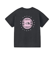 ザ・ノース・フェイス（THE NORTH FACE）ジュニア ショートスリーブジオスクエアロゴティー NTJ32646 K