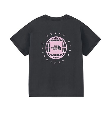 ザ・ノース・フェイス（THE NORTH FACE）ジュニア ショートスリーブジオスクエアロゴティー NTJ32646 K